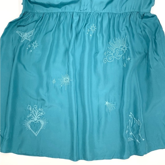 Johnny Was Christy Flowy Tie Front Dress Size XL - Picture 4 of 16